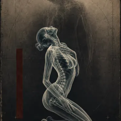 Kneeling Echo of the Archive