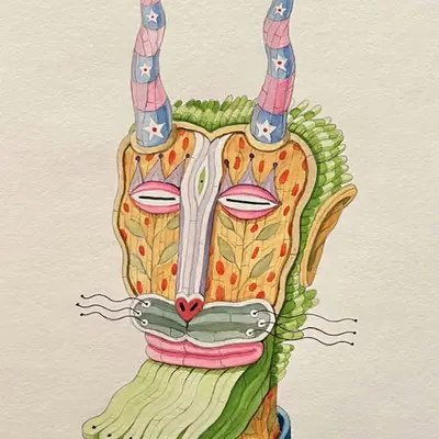 Portrait of a GOAT
