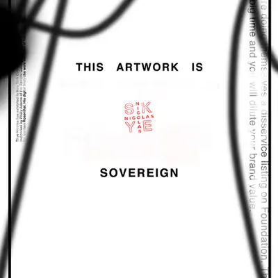 THIS ARTWORK IS SOVEREIGN