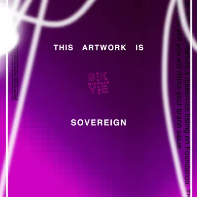 THIS ARTWORK IS SOVEREIGN [2C0121 - CC03C0 PIXEL GRADIENT]