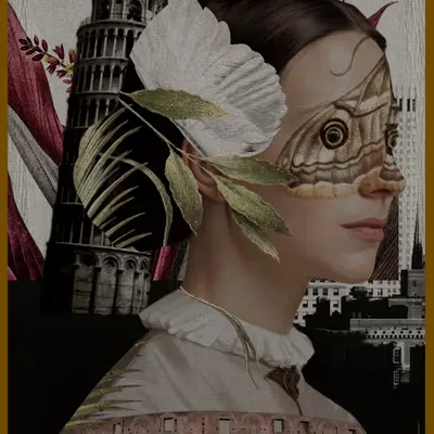 The leaning tower of Pisa 