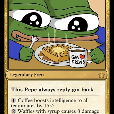 RARE PEPE CARD