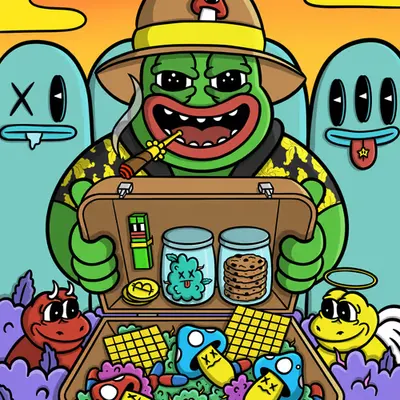Trippy Dealer Pepe 