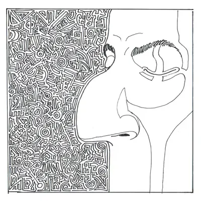 THOUGHTS hand drawn