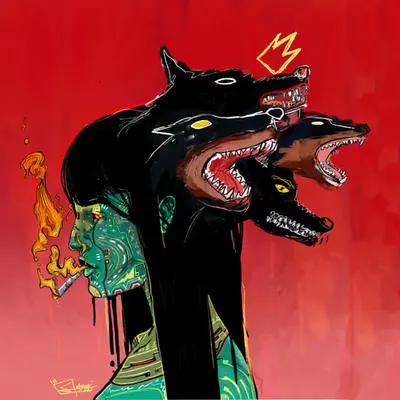 #82 Black wolves & Dobermans