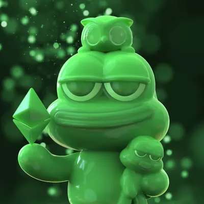 033 Frogie X Moonbird - Jade #1/6