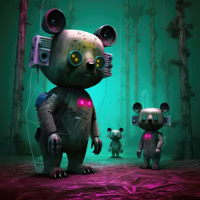 Beary Odd Friends #110
