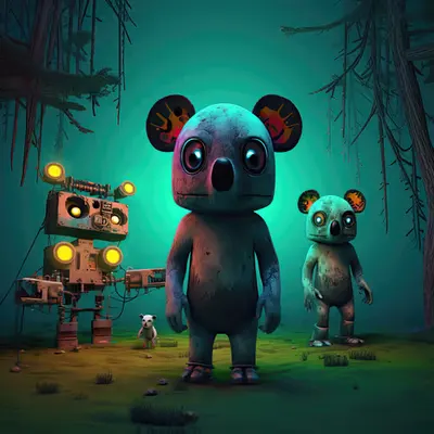 Beary Odd Friends #114