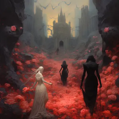 A PATH OF ROSES