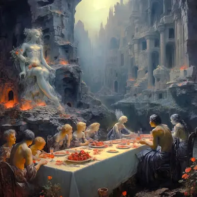 A FEAST IN THE RUINS