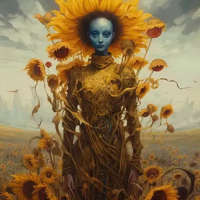 THE LAST SUNFLOWER