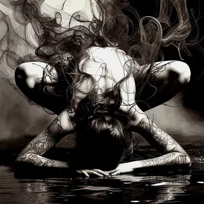 Kneeling Before the Mirror of Vanishing