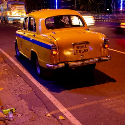 the cab