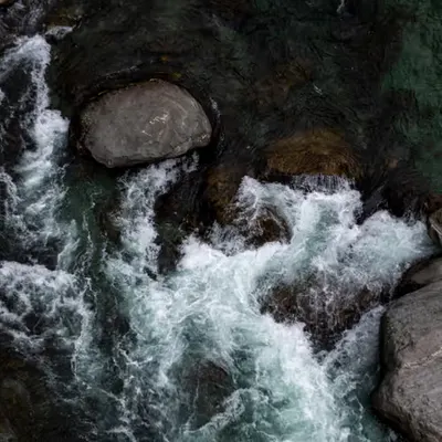 the stream