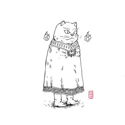 Rare Wizard Cat