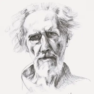 Self-Portrait at the age of 76