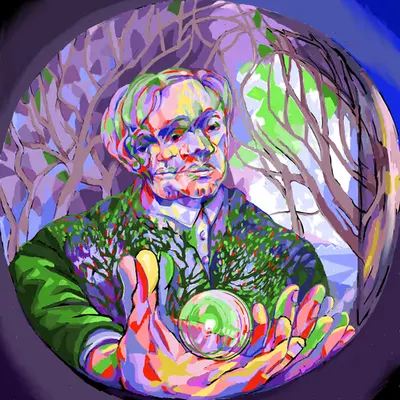 Dynamism Of Nature In A Convex Mirror