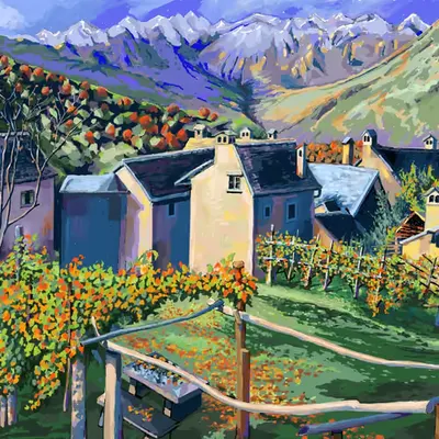 Alpine Fall