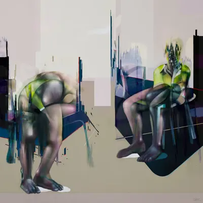 Two Men, Three Chairs
