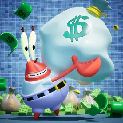 MR KRABS MONEY MEME