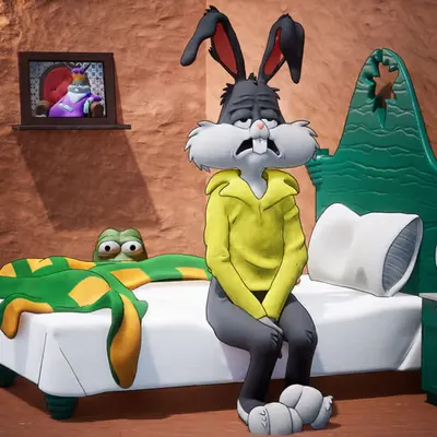 BUNNY TIRED MEME
