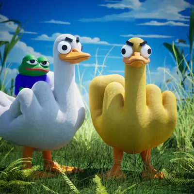 DUCK FUCK MEME 