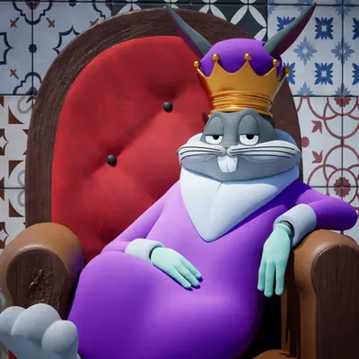 BUGS BUNNY KING MEME