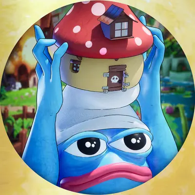 PEPE SMURF SKULL