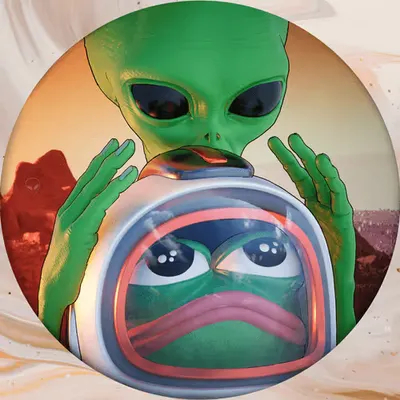 ALIEN PEPE SKULL