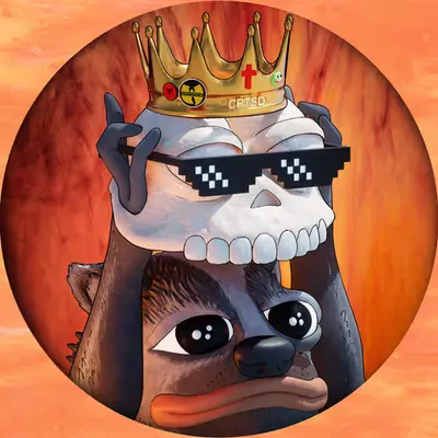 BADGER PEPE SKULL