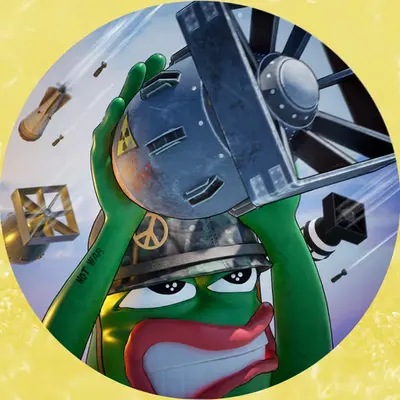 PEPE: STOP THE WAR SKULL