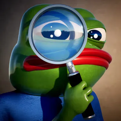 Magnifying Glass Pepe 🔍