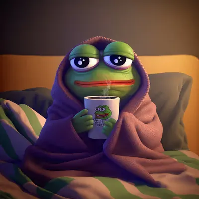 Very Cosy Pepe 🐸☕ #1/99