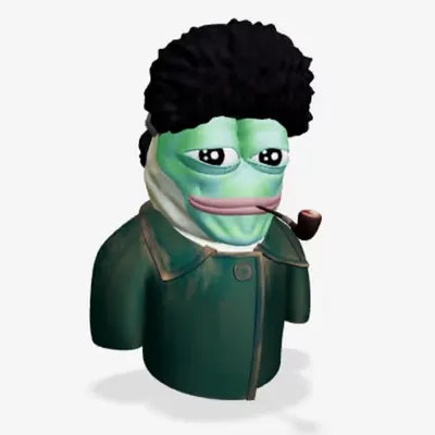 Van Gogh Pepe 3D