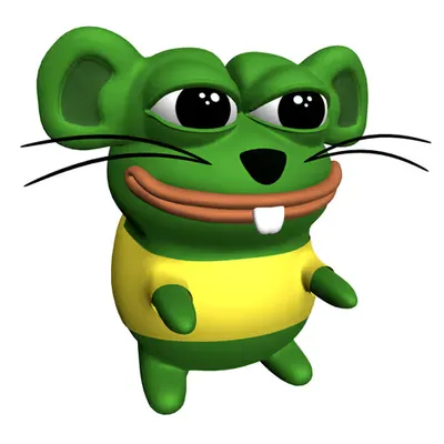 MOUSE PEPE 3D