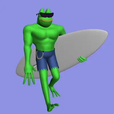 Surfer Bootlegger 3D