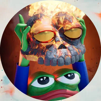 BURNING SKULL