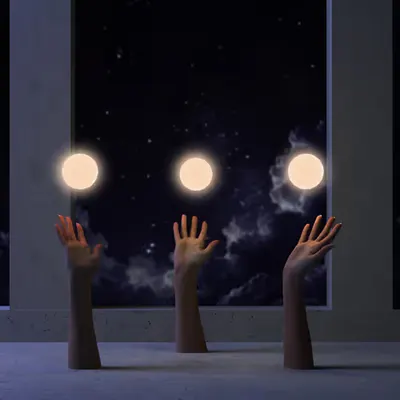 Three lights