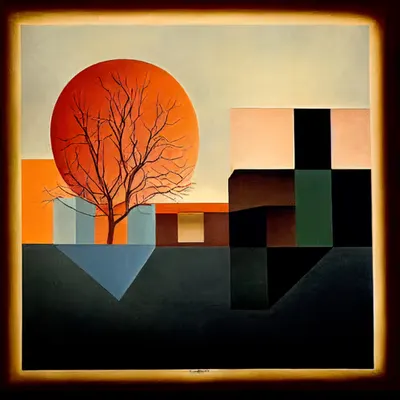 winter sunset