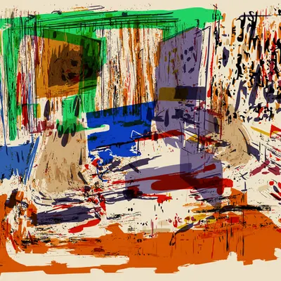 demons in a room with a times painting in it