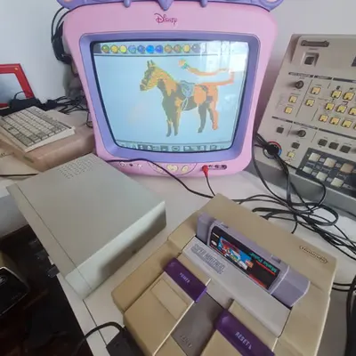 mario paint horse wip