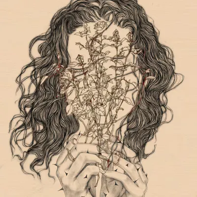 To bloom is to be wounded 