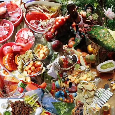 Fruits in the forest