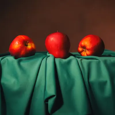 Still Life: Apples But Not From The Sky #18