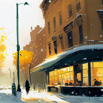 Snow in yellow #1/82