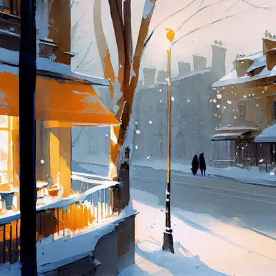 Street, One late afternoon #6/10