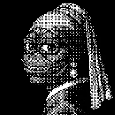 Pepe with a Pearl Earring