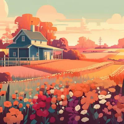 Tangerine Fields