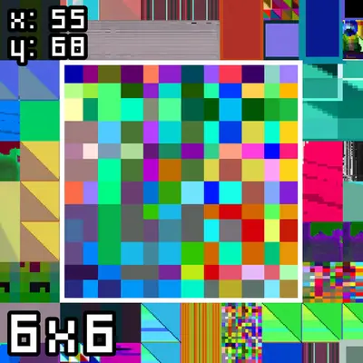 XITY #128 - x:55 y:68 - 6x6