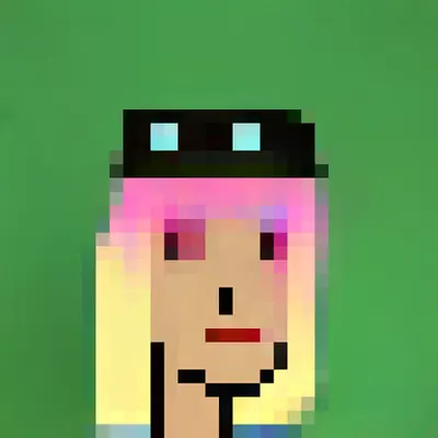 #85 - CØLØ(🆁🅴🅳)ΞYΞS B·G·A·N CRYPTOPUNK